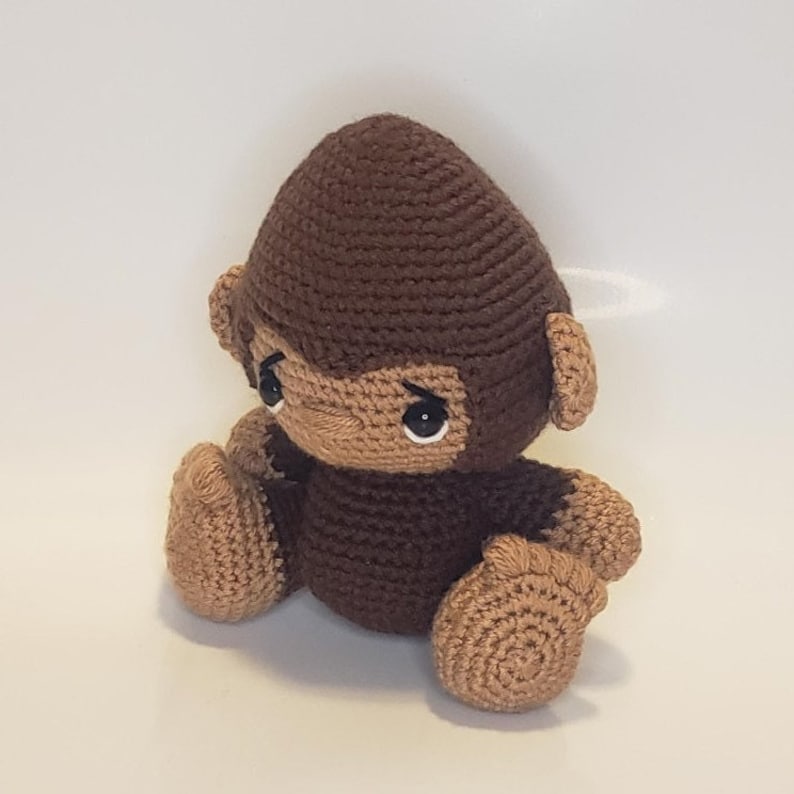 Sid the Sasquatch Crochet Amigurumi Pattern Digital Download Etsy