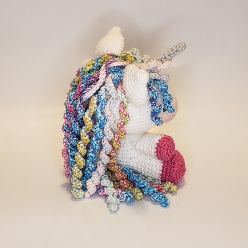 Yulli the Unicorn: Crochet Amigurumi Pattern, Digital Download Only image 4