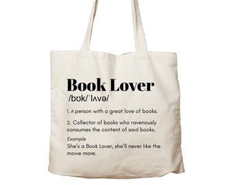 Library Tote Bag | Etsy
