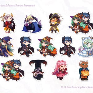 Fire Emblem Three Houses Halloween Charms