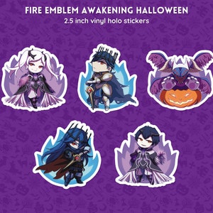Fire Emblem Awakening Halloween Stickers