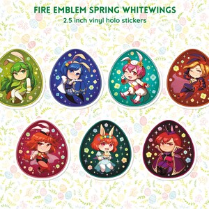 Fire Emblem Spring Whitewing Stickers
