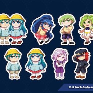 Fire Emblem Sacred Stones Schoolkids Stickers