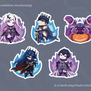 Fire Emblem Awakening Halloween Stickers
