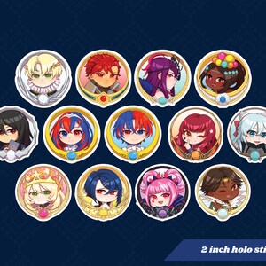 Fire Emblem Engage Ring Stickers