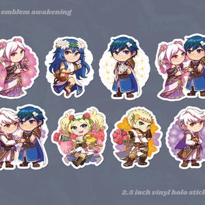 Fire Emblem Awakening Day of Devotion Stickers