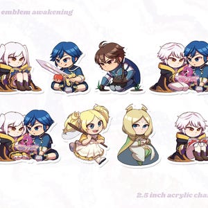 Fire Emblem Awakening Kids Charms