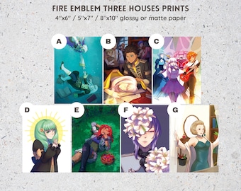 Fire Emblem Three Houses Prints