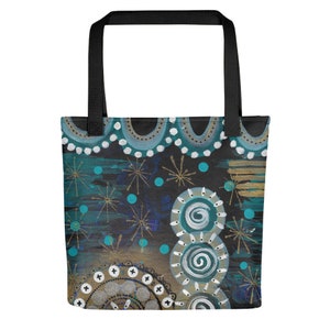 Shiny Night by Betsy Wiersma Tote bag