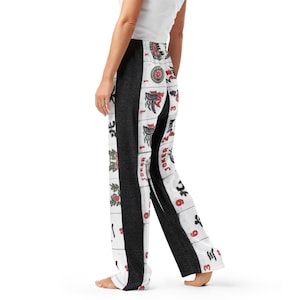 I Love Mahjong Original Art Women’s Pajama Pants