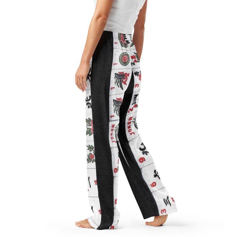 I Love Mahjong Original Art Women’s Pajama Pants