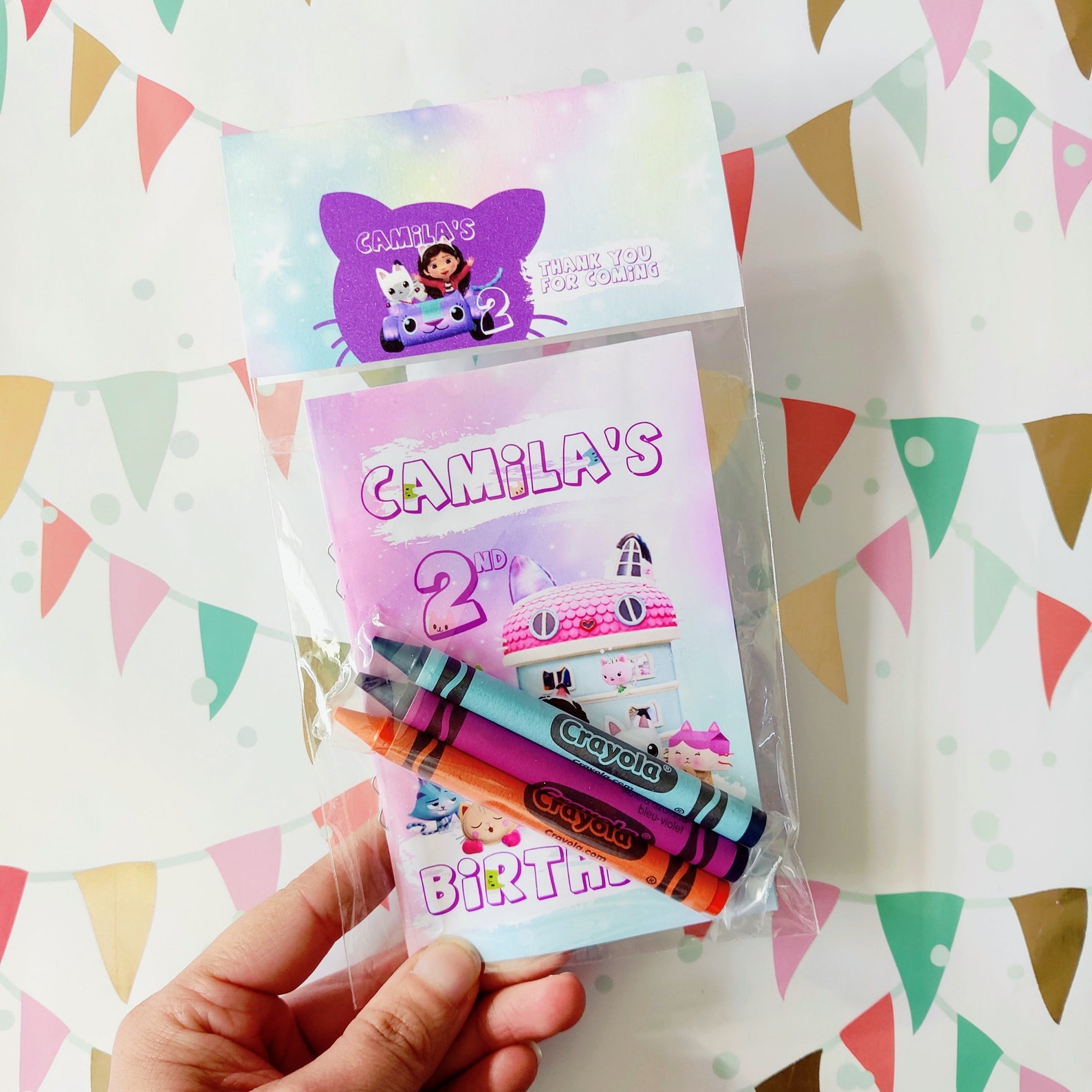 Inspired Gabby's Dollhouse Party Favors Gabby's Etsy UK