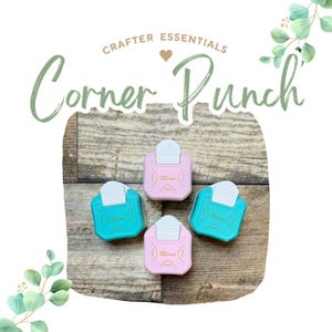 Paper Corner Rounded Punch | 3-1 Corner Punch Card | Card Corner Trimmer Paper Tool | Basic Crafting Supplies | Crafter Paper Essentials