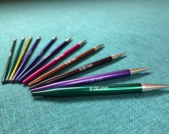 Knit Pro Interchangeable Zing Knitting Needles/Pins for Circular Knitting