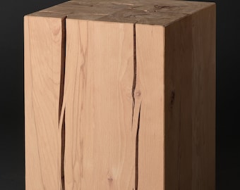 Modern Solid Wood Stool - Block #10