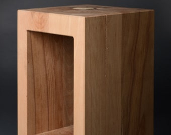 Modern Solid Wood Stool - Blok #4