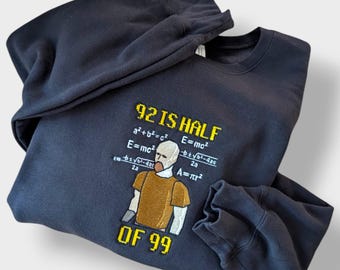 Suéter meme de Runescape de la vieja escuela: suéter gamer de OSRS 92 es la mitad de 99