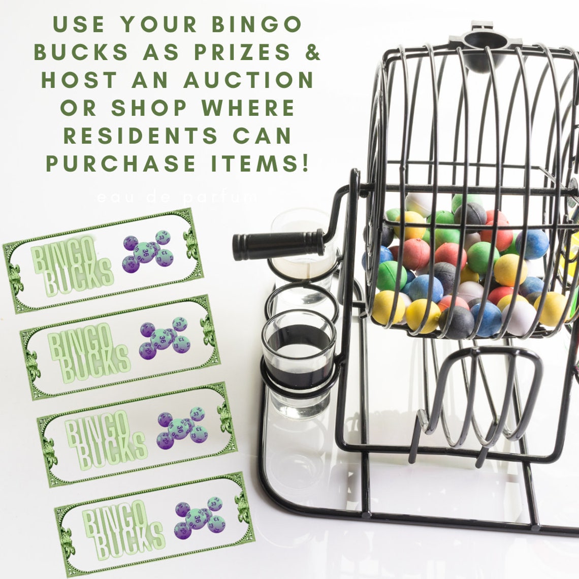 Printable Bingo Bucks Etsy