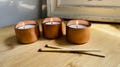Copper Tea Light Candle holder – 7th wedding anniversary - Candle holders - Gift for Her - Rustic Farmhouse Decor – Handmade Cozy Gift