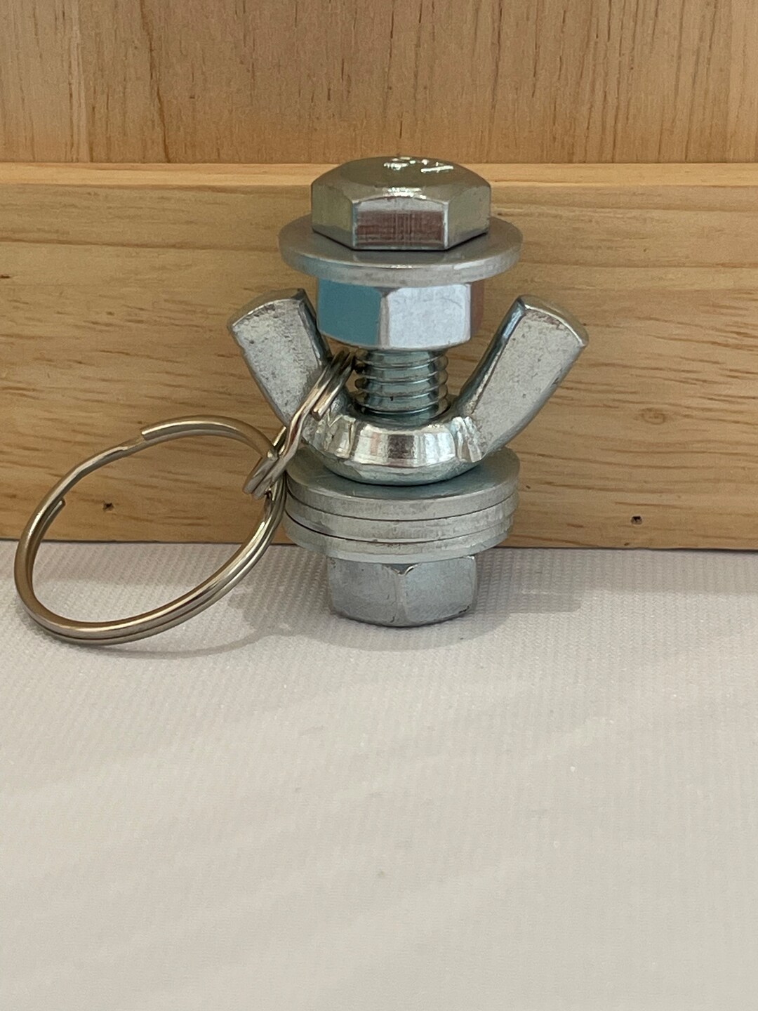 Mechanical Beauty Handcrafted Girl Nut and Bolt Keyring for Etsy