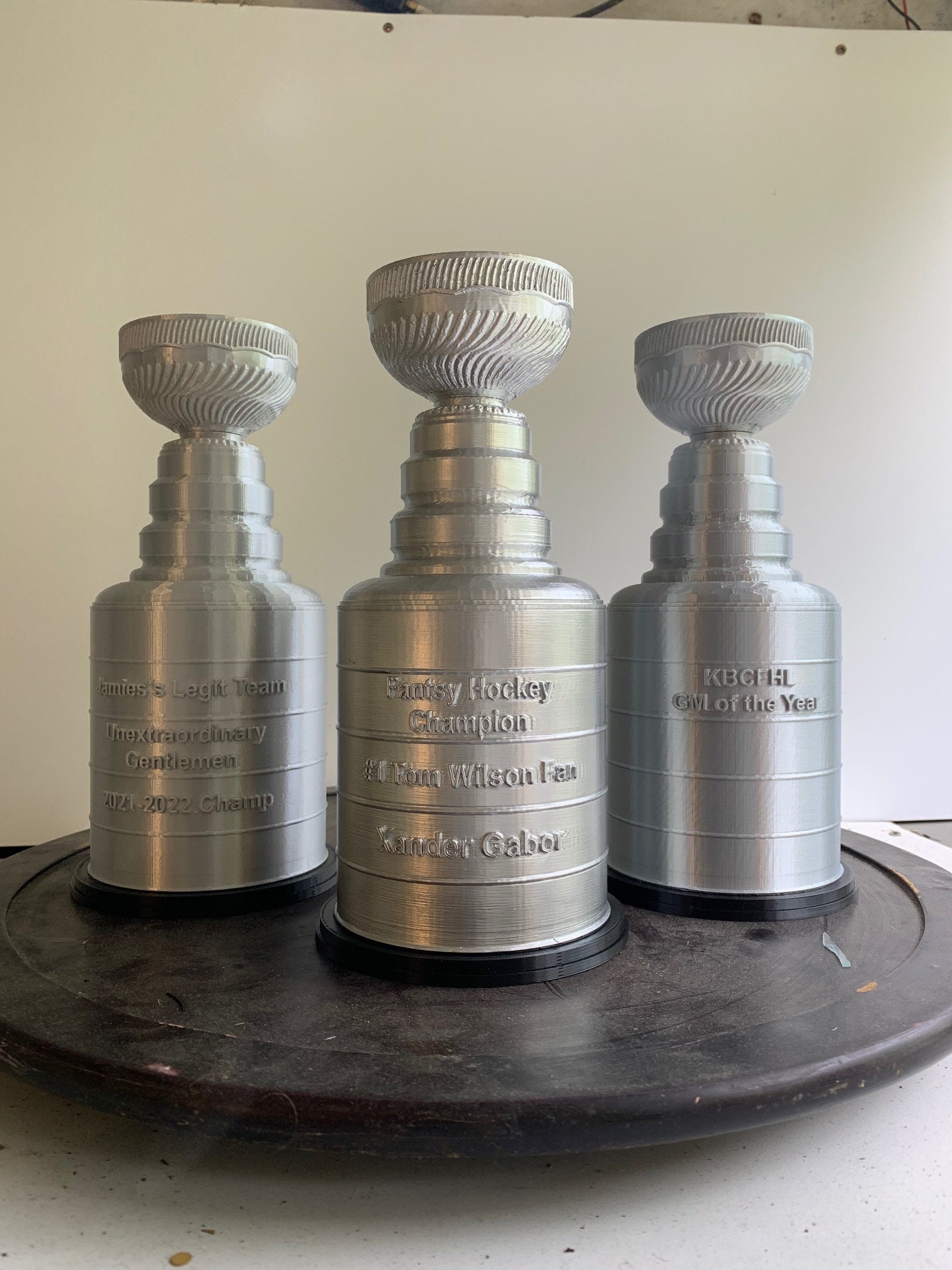 3D Printed Fantasy Hockey Trophy Etsy Canada