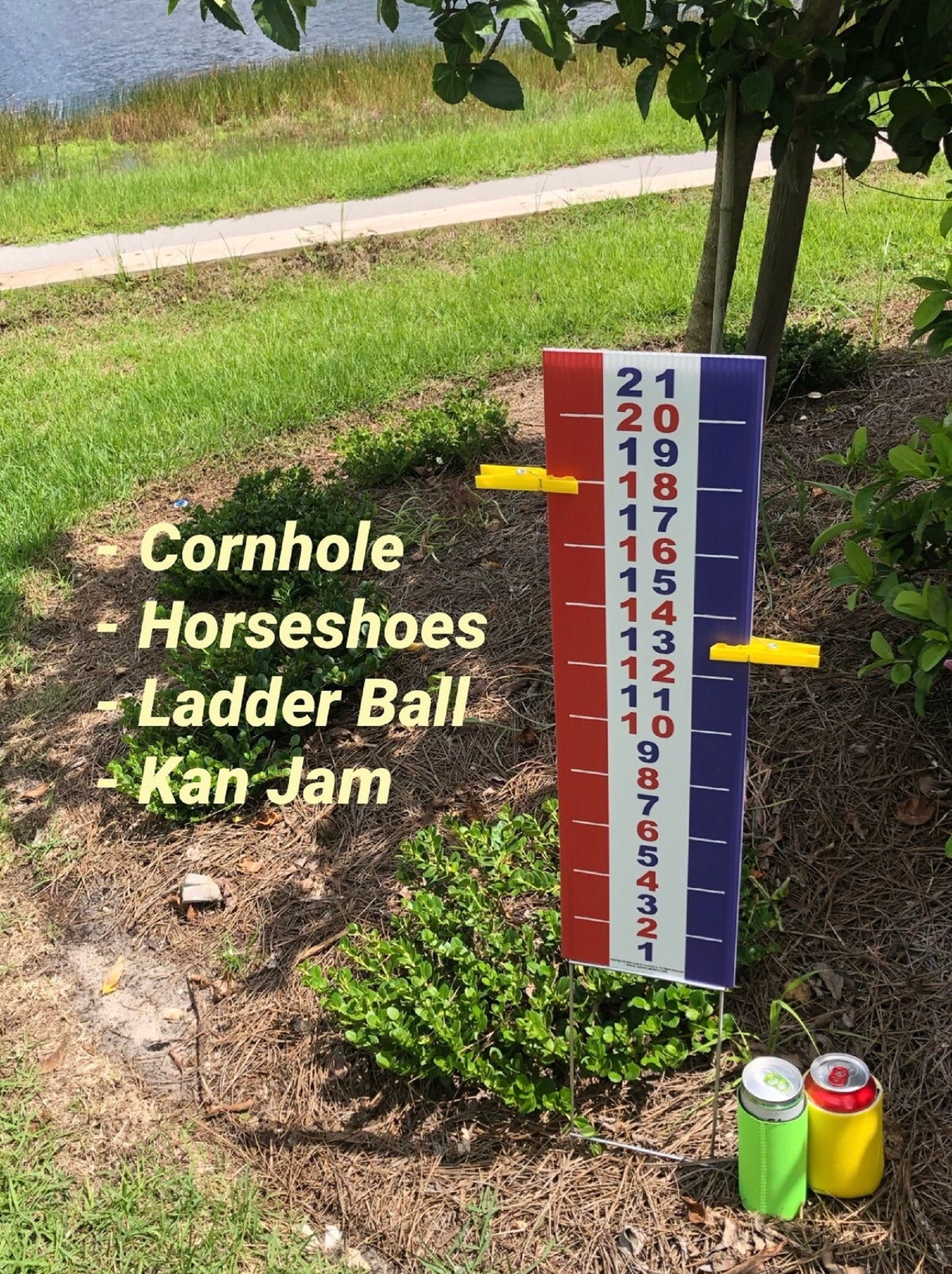 Scoreboard Cornhole Scoreboard Scoring Tower for | Etsy