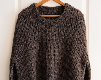 Hygge Hug Pullover Knitting Pattern - Cozy Textural Sweater
