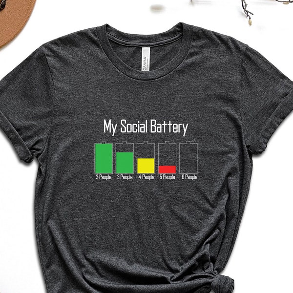 My Social Battery Pin - Etsy