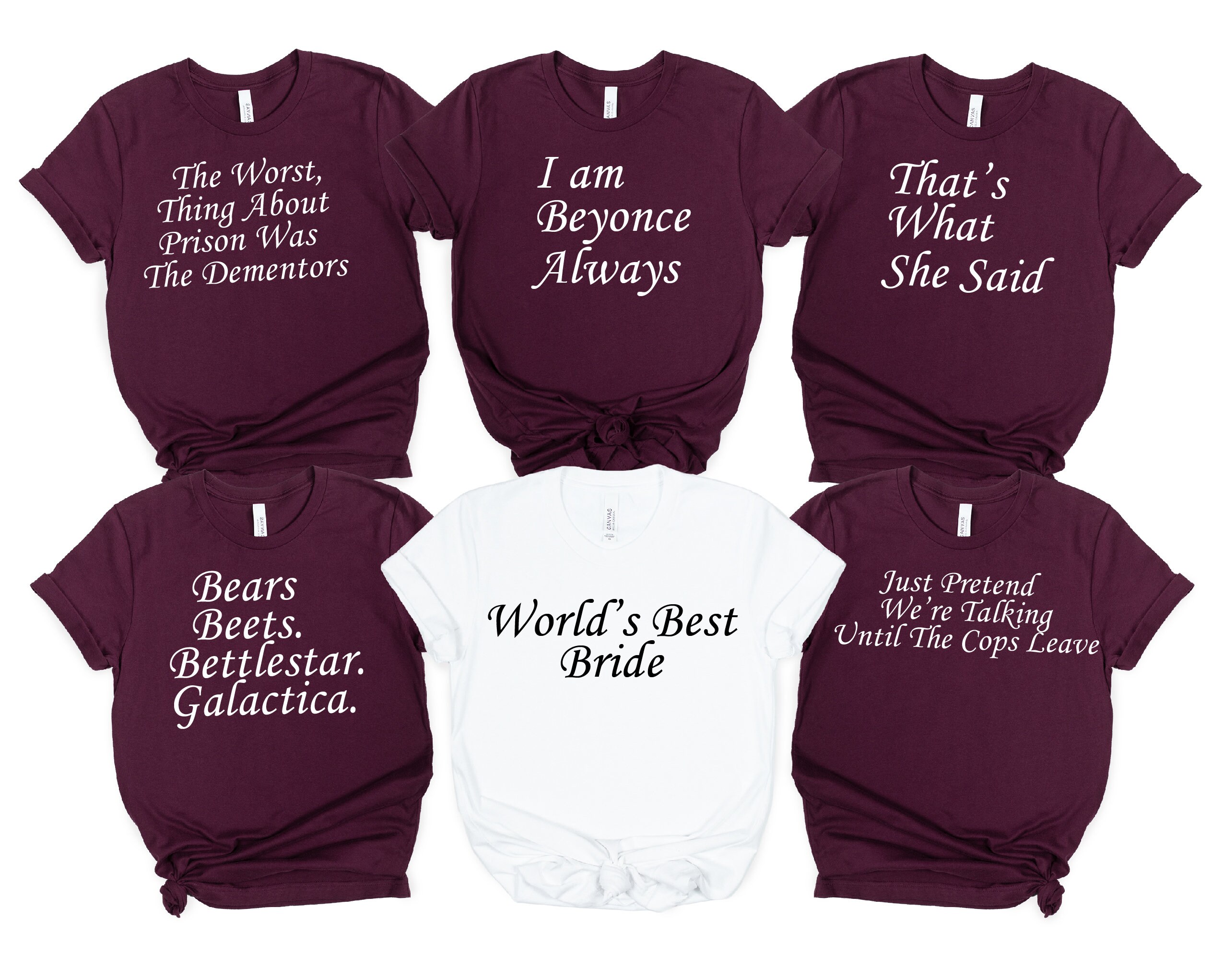 bachelorette shirt ideas funny