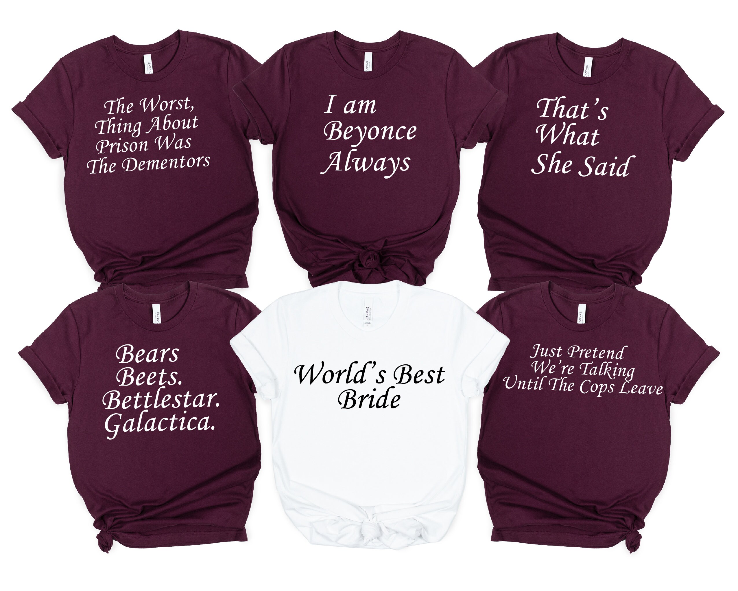 Funny Bachelorette Party Shirts Bachelorette Party Shirts Etsy