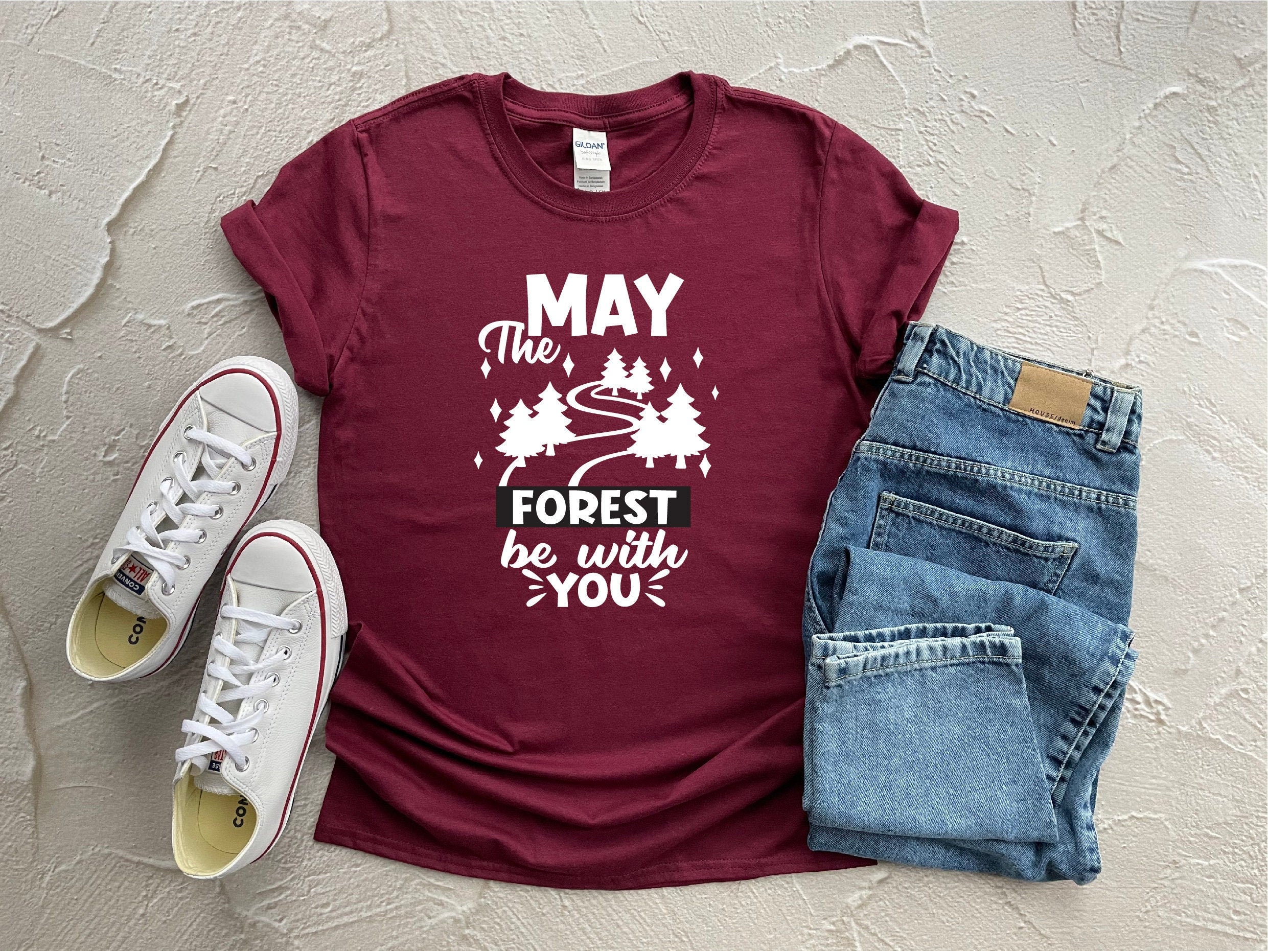 may the forest be with you t shirt