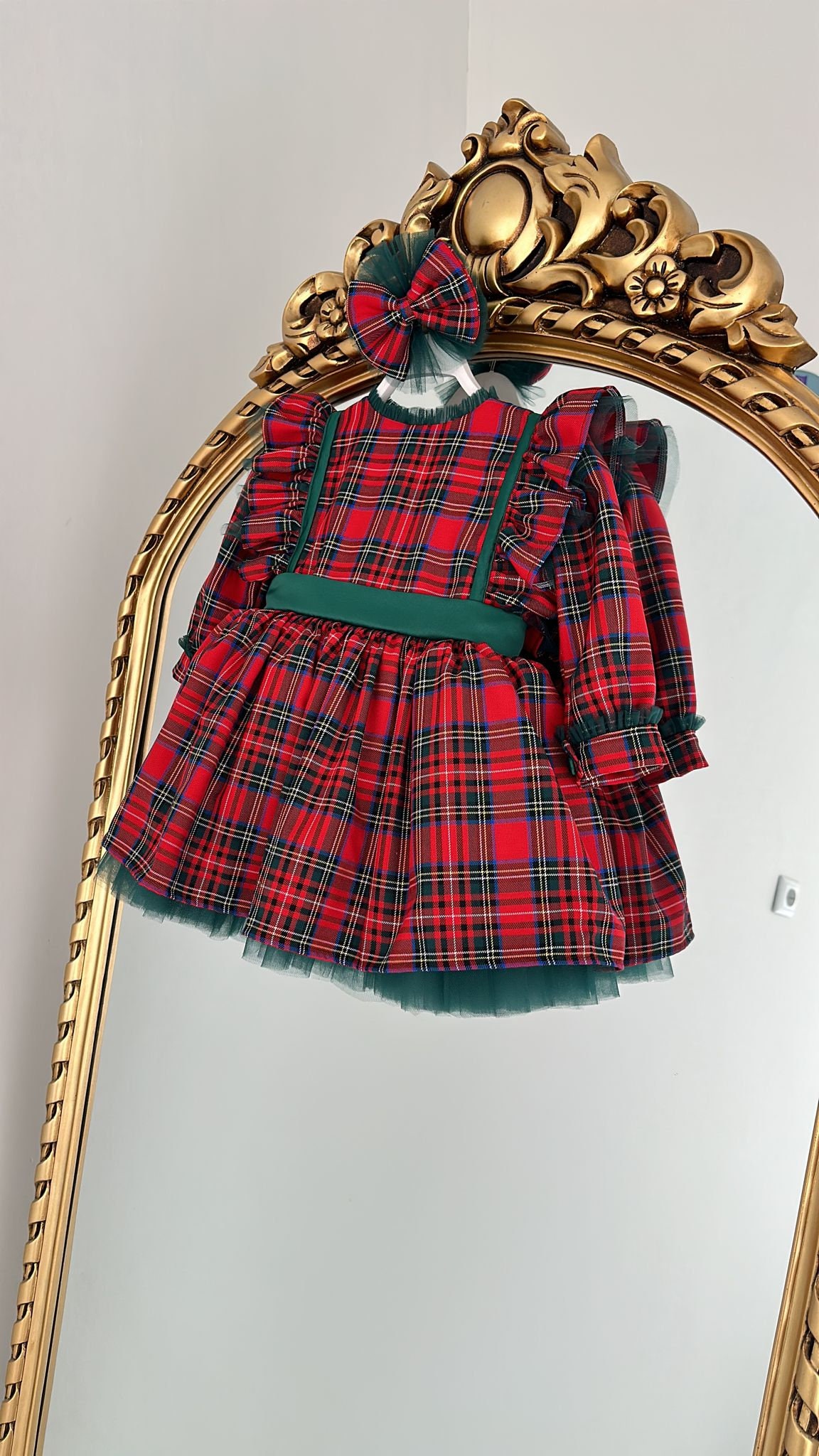 Baby Girl Christmas Dress Toddler Girl Christmas Dress Girl Adorable Christmas Dress Baby Girl