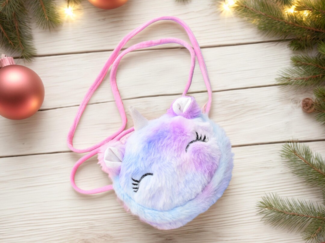 Borsa A Tracolla Unicorno Con Paillettes - Per Bambine E Ragazze - Colorata - Foto 2