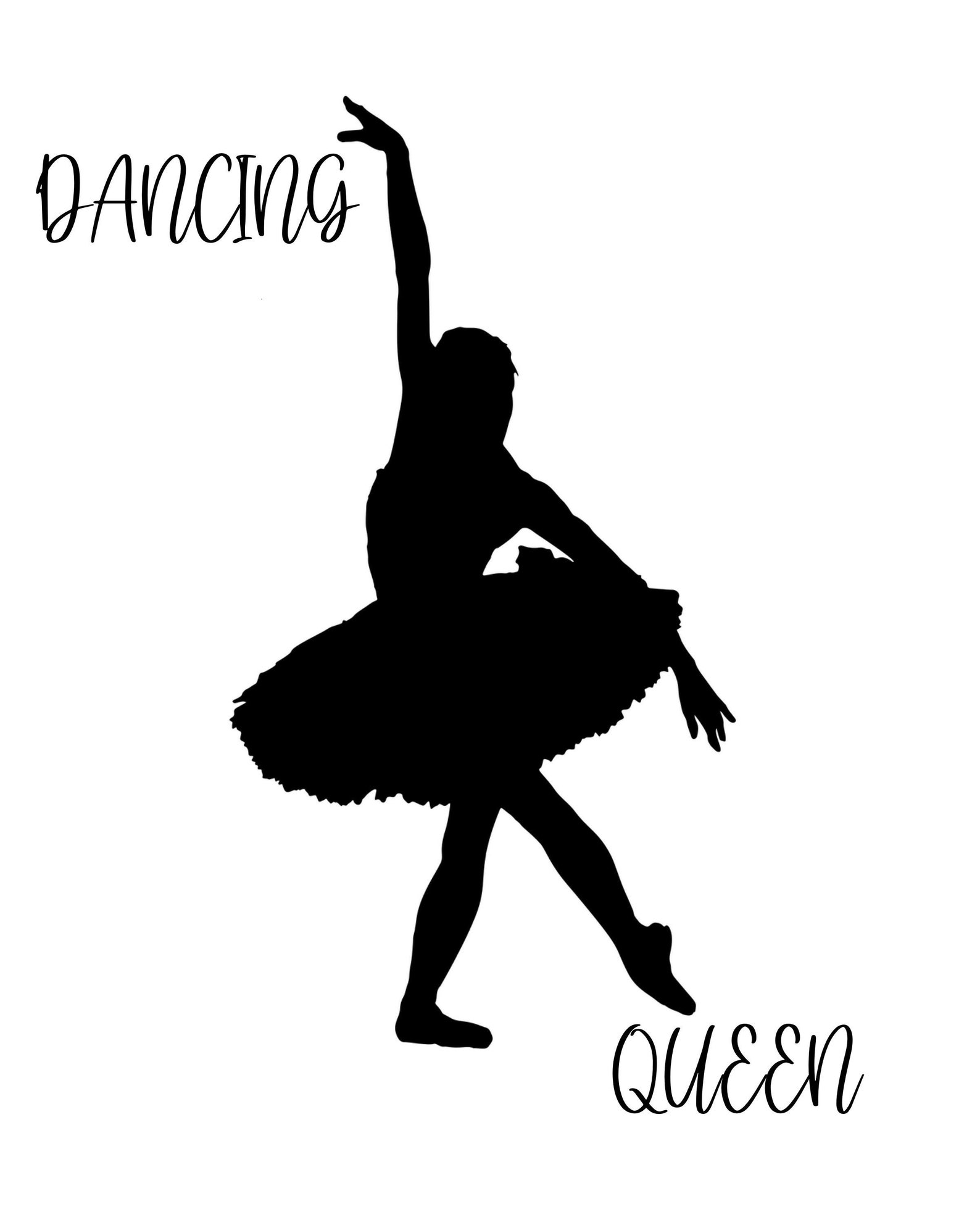 Printable Dancing Queen Downloadable File Ballet Dancer Wall Etsy printable-dancing-queen-downloadable-file-ballet-dancer-wall-etsy