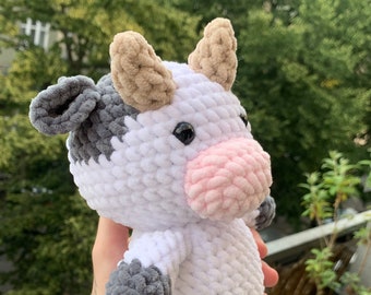 Jolie vache au crochet ~