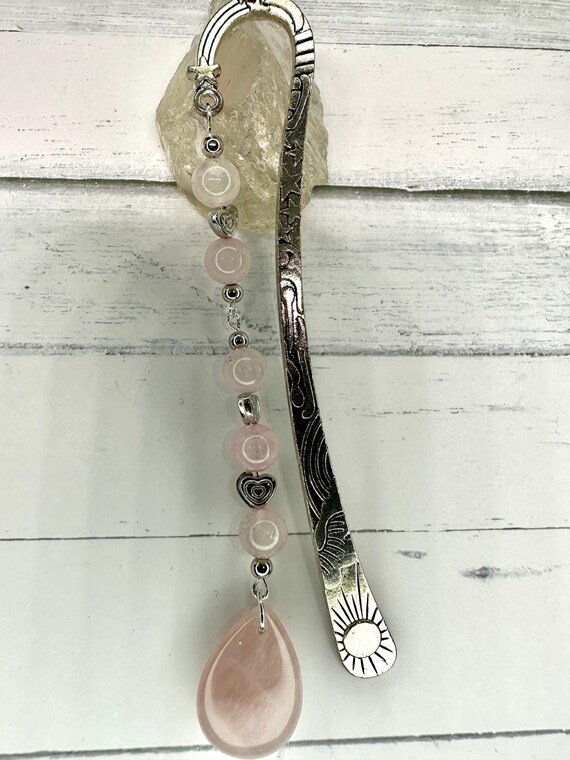Rose Quartz Bookmark