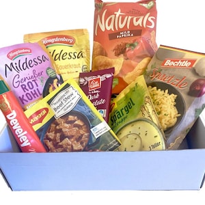 German Food Package  with Products to cook German Dishes - 9 count