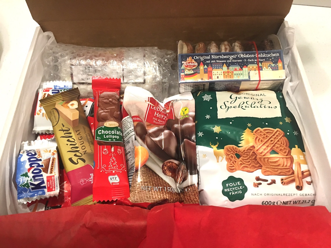 German Christmas Box Filled with Authentic German Items Etsy
