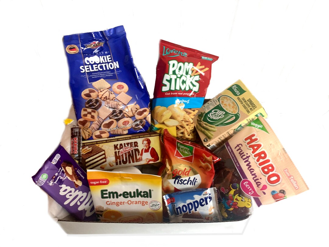 German Snack Box Filled With Real German Goodies 89 Count Etsy