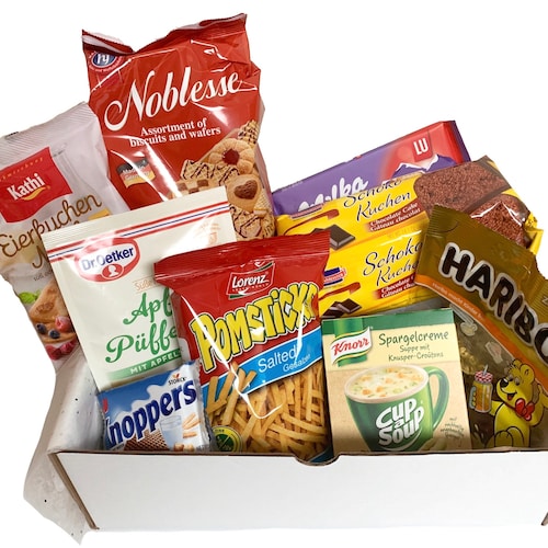 German Snack Box Filled With Real German Goodies 89 Count Etsy