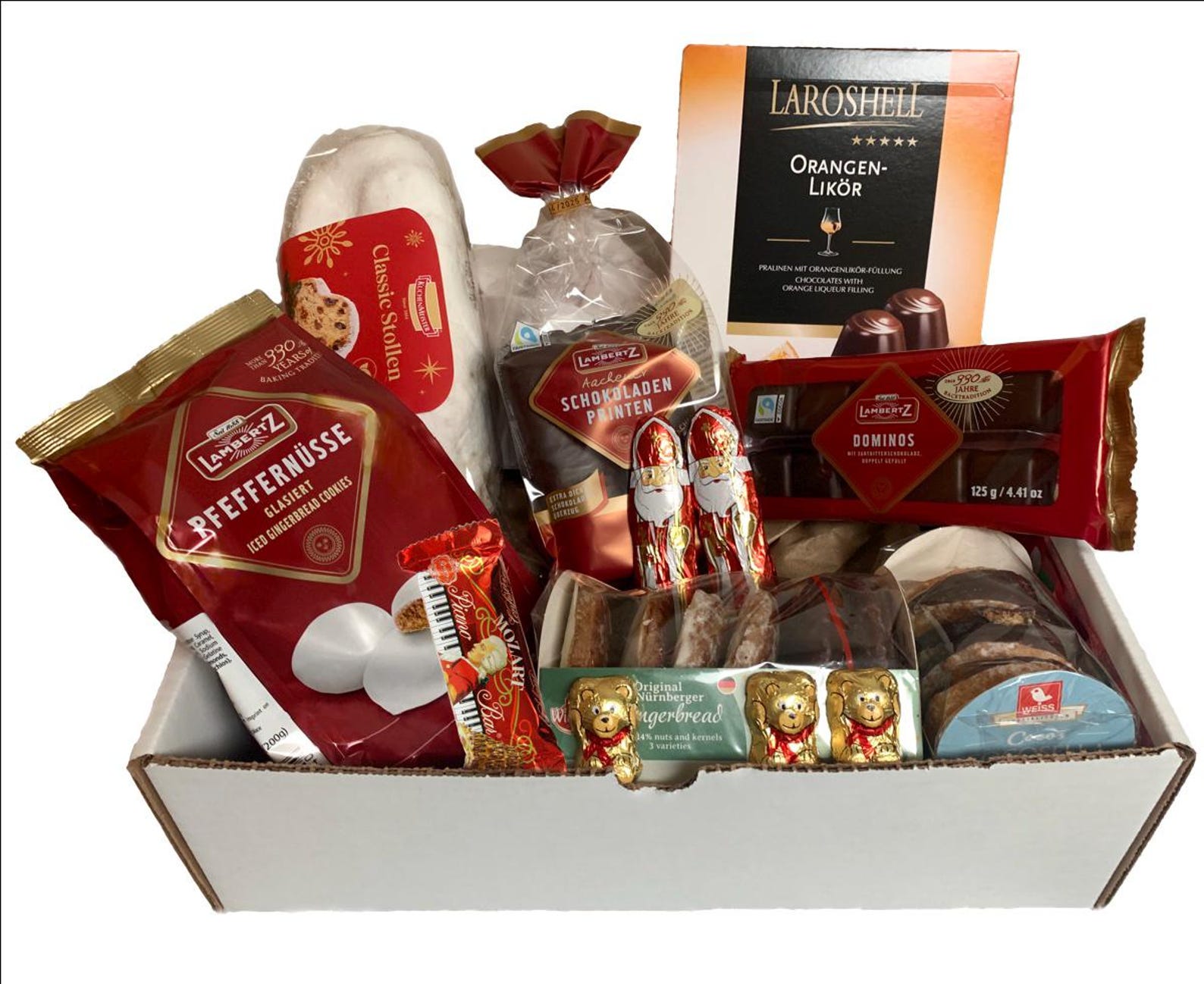 German Christmas Box - Filled with Authentic German Items - Makes a Wonderful Christmas Gift