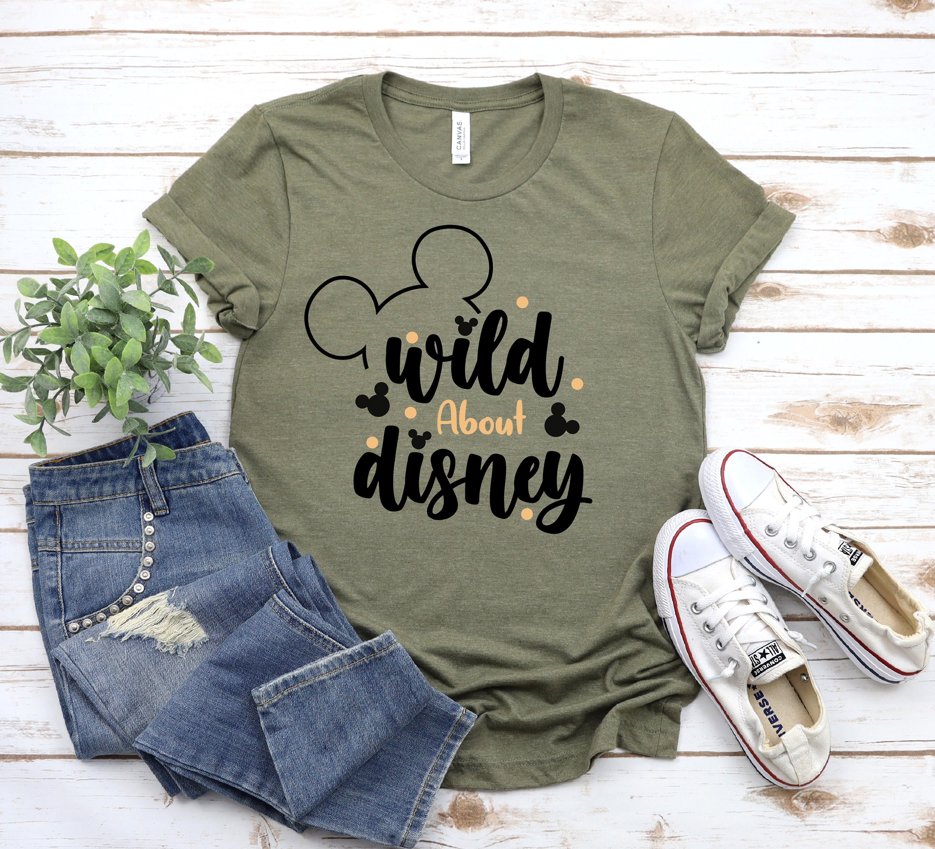 Discover Wild About Disney Mickey - Disney World - Animal Kingdom T-Shirt