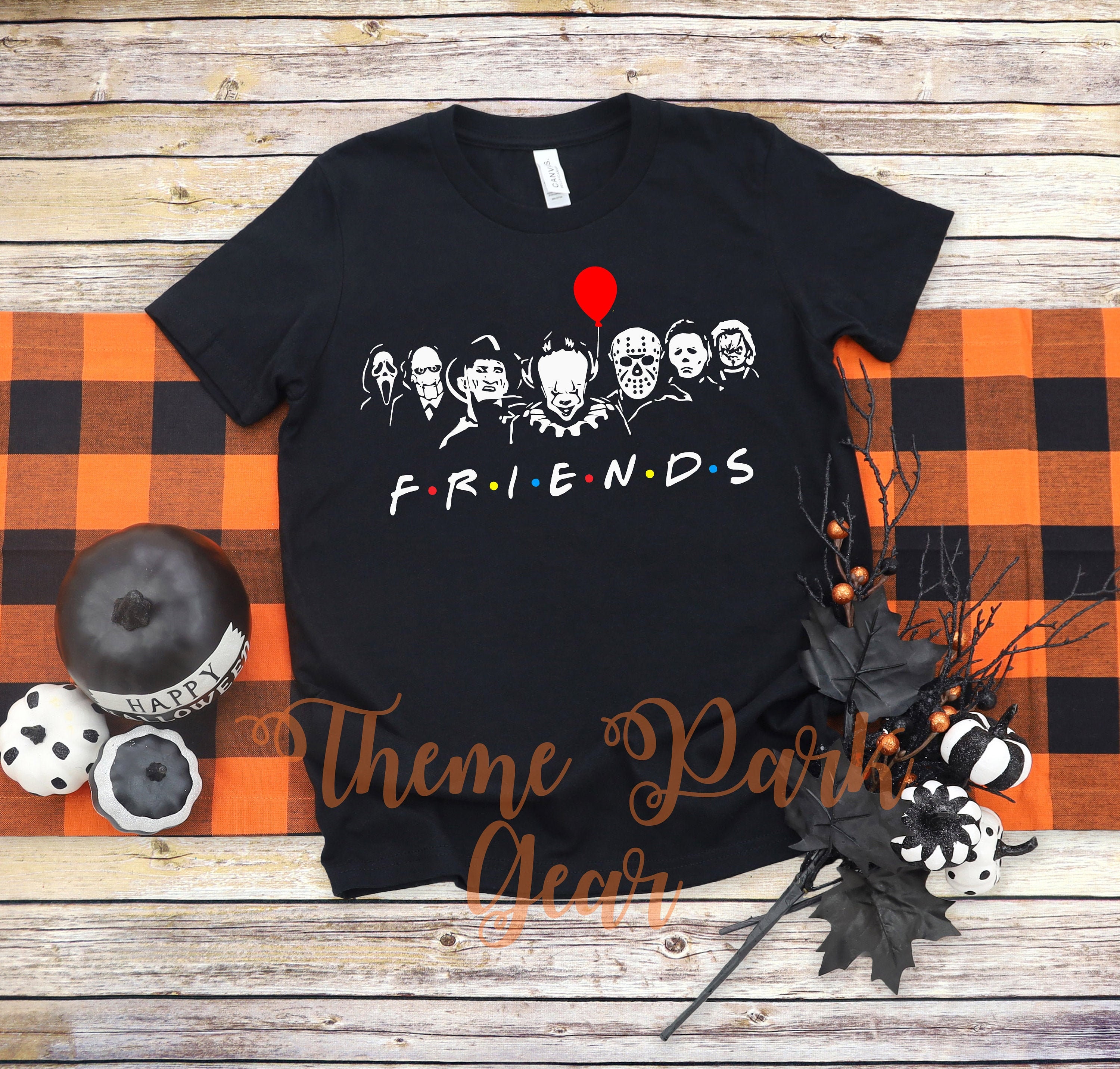Horror Friends Halloween Horror Nights Universal Studios Etsy