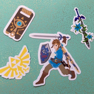 Legend Of Zelda Link Sticker Set