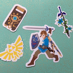 Legend Of Zelda Link Sticker Set