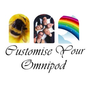 Custom Omnipod Sticker pack of 3