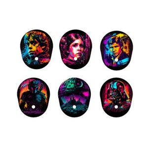 Neon Galactic Dexcom G7 Diabetes Sensor Decal Stickers - Etsy