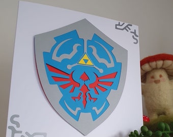 Hylian Sheild Greeting Card