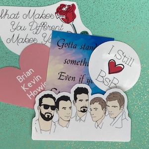 Backstreet Boys Sticker Bundle + gratis Sticker