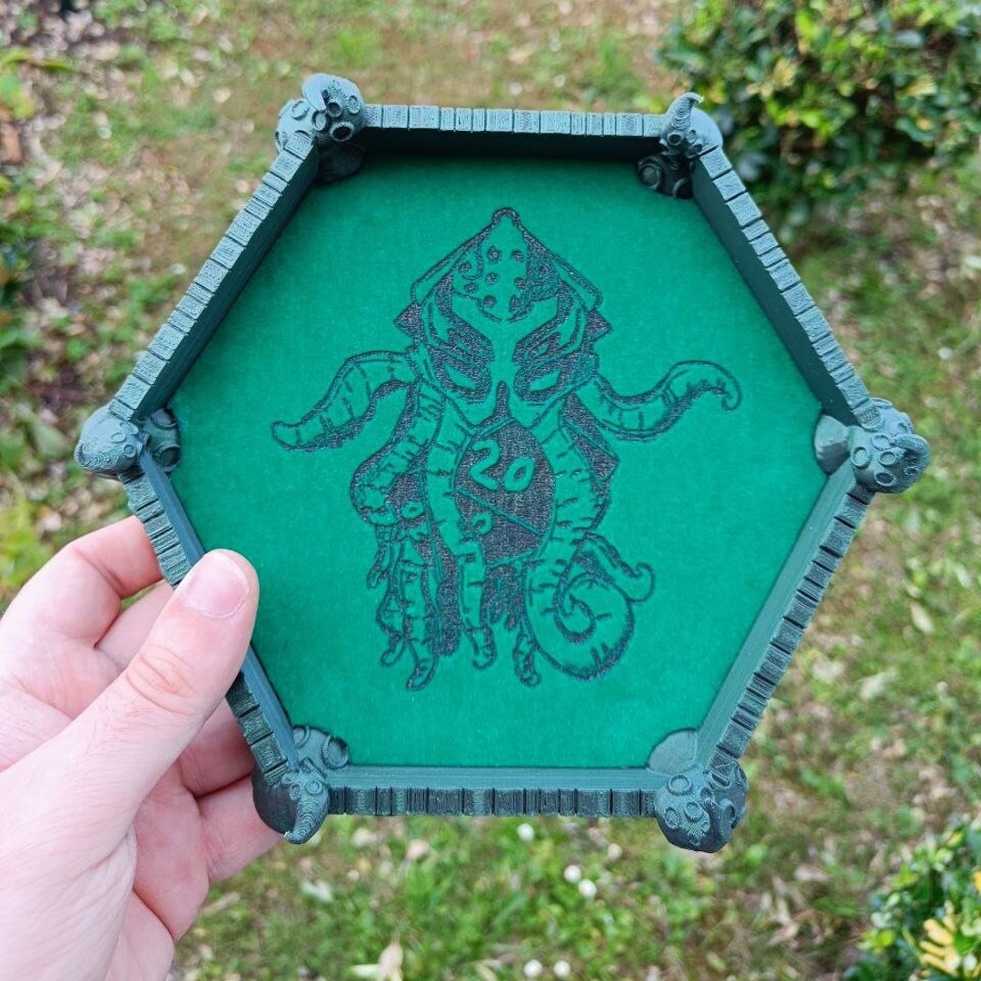 Dice Board Dice Tray for Lovecraft Role-playing With Cthulhu - Etsy